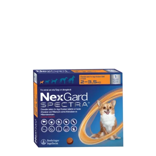 NEXGARD SPECTRA X SML SINGLE 2 3.5KG png 1 NEXGARD SPECTRA X SML SINGLE 2 3.5KG png 1